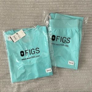 Figs Scrub Set - FRESH AQUA (Casma & Livingston)